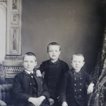 Three sons of C. T. Buchanan, 1885
