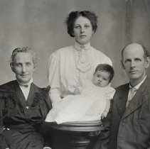 Four generation C. V. Corson, 1911