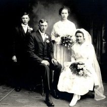 Anddrew Christ Fuglsang and Edith Hatz wedding photograph