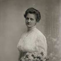 Mattie Hanson, graduation, 1910