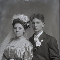 Anna L. Keusemann & Carl Jahnke wedding, 1910
