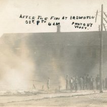 October 14, 1910 Brownton fire