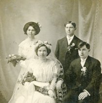 Frank and Martha Wawrzyniak,  Ella (?) Wawrzyniak, Steve Mickolichek