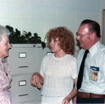 (l to r) Elsa Young, June Kottke, Howard Popp