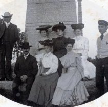 Group of five women & three men