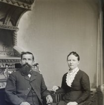 Albert Mayer & his wife, 1885