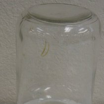 Glass chicken waterer