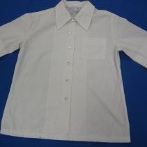 Official white Senior Girl Scout uniform blouse