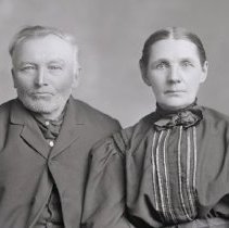 August Sylvester and wife Sophie Wolfgrann Sylvester, 1910