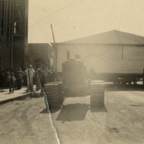Play-Mor Ballroom, Silver Lake, MN being moved
