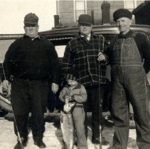 Dr. D. J. Holton, John C. "Jack" Horejsi, Marguerite Horejsi, Frank Zeik