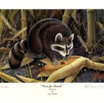 Corn for Lunch, Les Kouba print