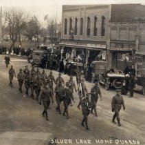 Silver Lake Home Guards in Victory Day Parade