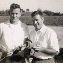 Jim Kinney and "Hap" Hazzard