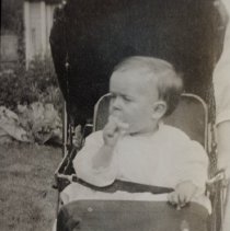 Copy of photograph of baby for Mrs. Vaughn