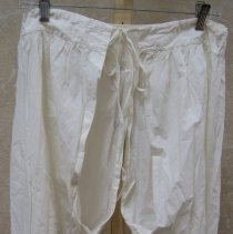 White cotton pantalettes