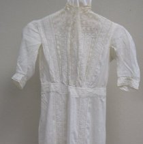 Long white cotton dress