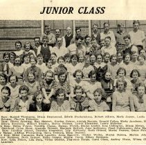 Hutchinson, MN HS Junior Class, 1934