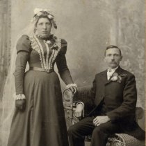 Mr. & Mrs. Jens Christensen, c. 1898