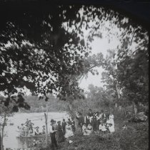 Group at Lake Marion, 1884