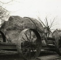 Boulder for Pendergast Academy Monument