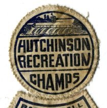 1963 Hutchinson Rec Basketball Champs patch
