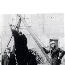 Moose hunters, matte print