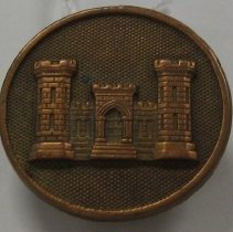 World War I military button