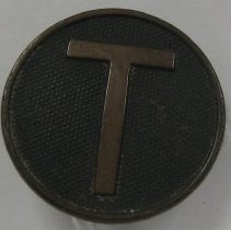 World War I military button