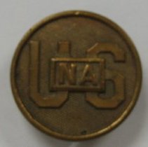 World War I military button