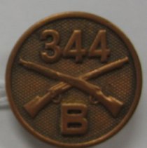 World War I military button