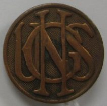 World War I military button