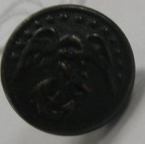 Civil War era U. S. Marine Corps uniform sleeve button
