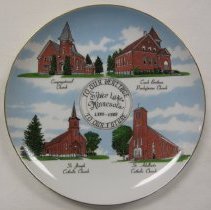 Commemorative plate