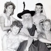 Five members of the Buffalo Creek Players