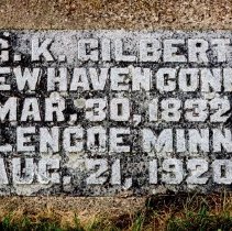 G. K. Gilbert Headstone