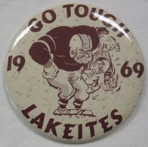 1969 Silver Lake High School homecoming button