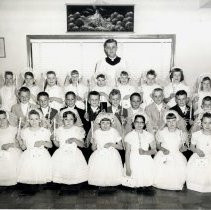 1962 First Communion, St. Adalbert Catholic, Silver Lake