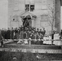 Winsted, MN Public School, Columbus Day, 1892