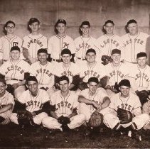 Lester Prairie, MN 1950 championship baseball team