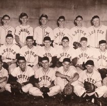 Lester Prairie, MN 1950 championship baseball team