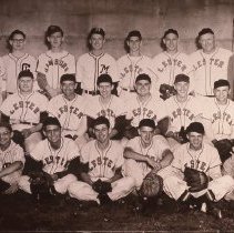 Lester Prairie, MN 1950 championship baseball team