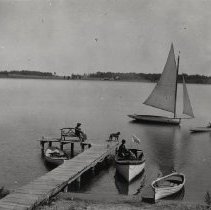 Vollmer's boats & dock, c.1909