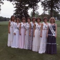 1979 Hutch Water Carnival/candidates at the Country Club
