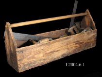 Hackett, Luther - Tool box and tools