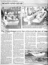 "At work or at play, the Chincoteague scow has withstood the test of time,"