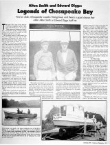 "Alton Smith and Edward Diggs: Legends of Chesapeake Bay"