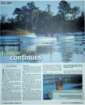 "A tradition continues,"