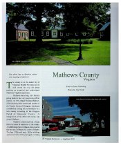Mathews County, Virginia Story
