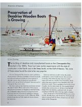 Preservation of Wooden Boats is Growing